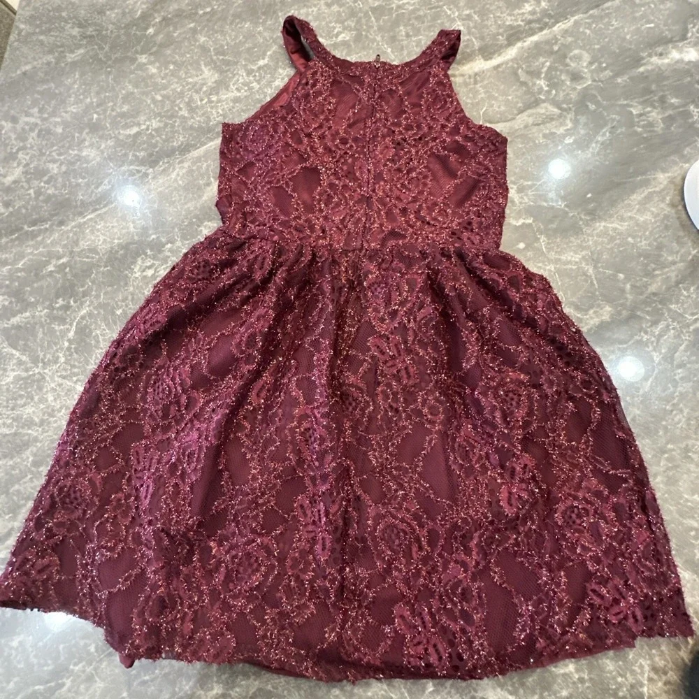Children's Place Kids Size 8 sleeveless dress Sugar beet NEW WITH TAGS